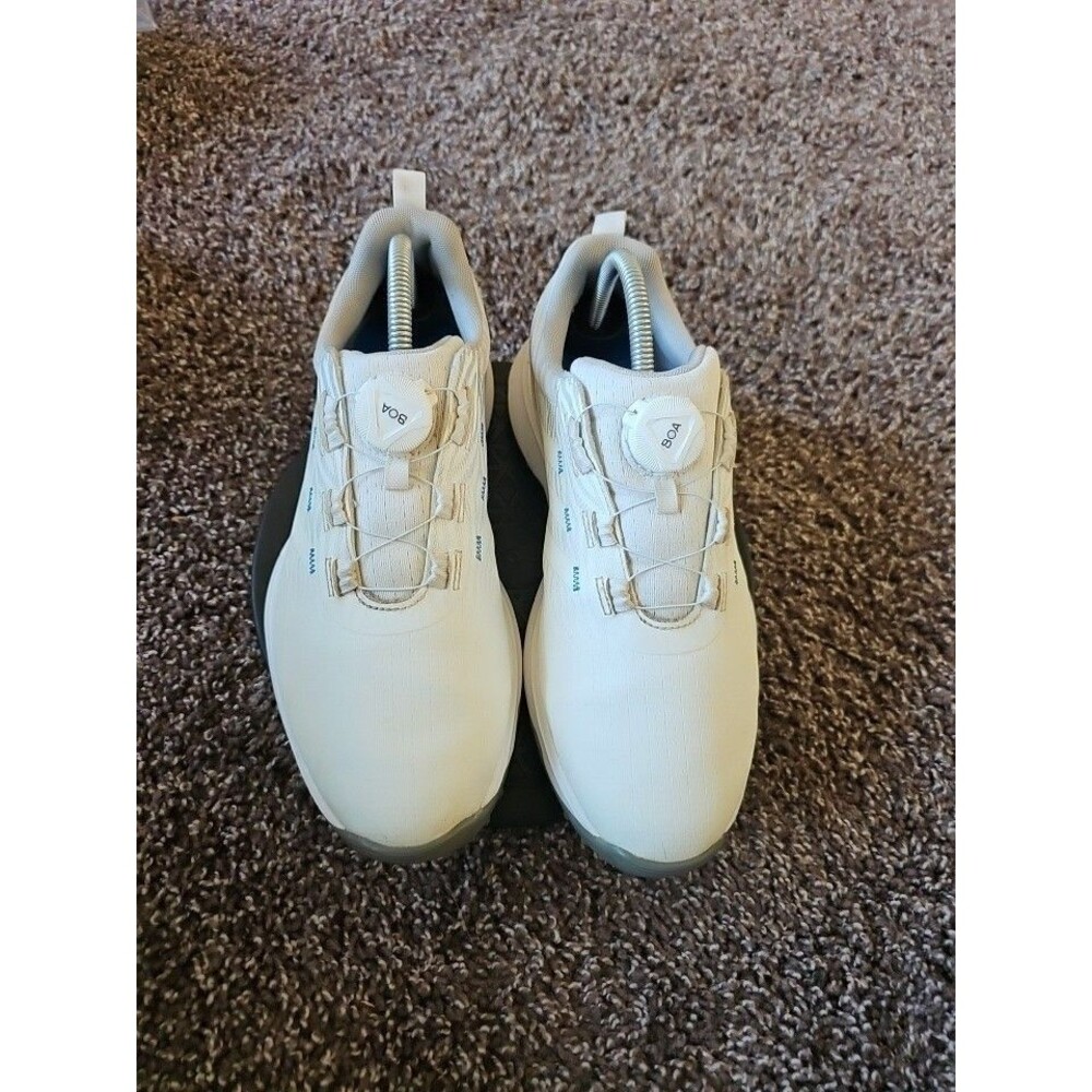 Women's ADIDAS Golf Shoe BOA White Gray GV9778 - 9